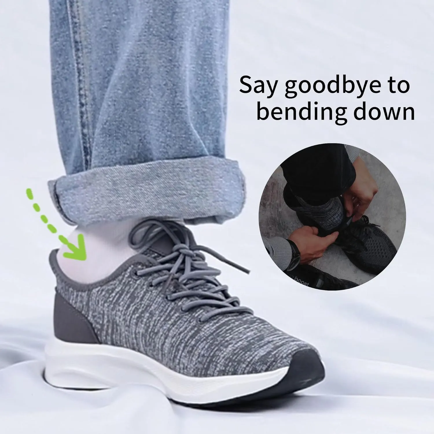 Women's Easy Slip On Walking Shoes Comfortable Tennis Fashion Sneakers Lightweight Simple Non-Slip Footwear US 6-11