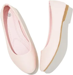 Women's Flats Dress Shoes Comfortable PU Leather Casual Slip on Shoes Loafers Business Work Office