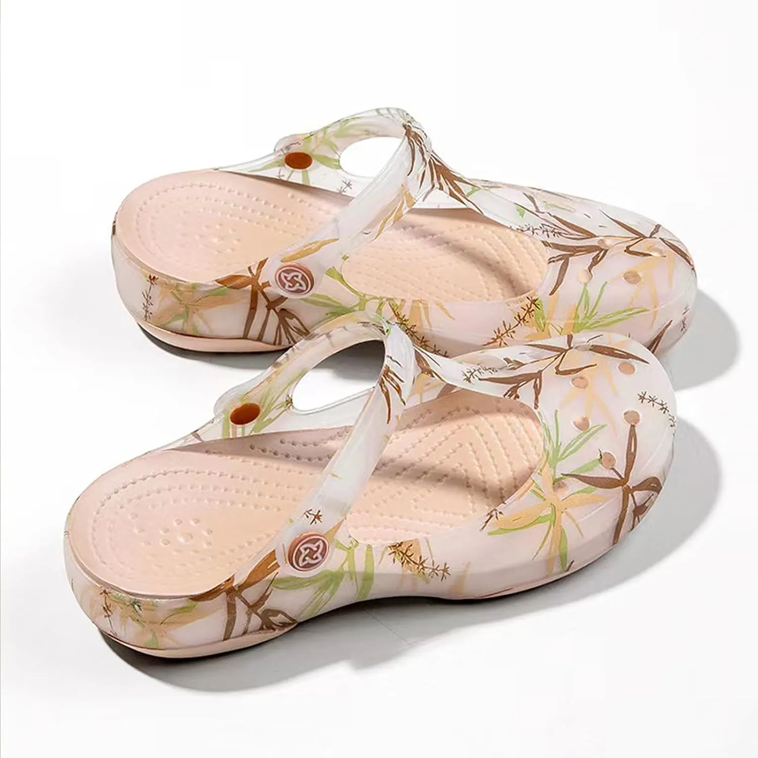 Women's Garden Clogs, Non Slip Platform Mules and Clogs Jelly Hole Shoes