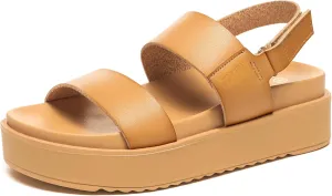 Women's Platform Sandals Comfortable Arch Support Open Toe Wedge Sandal with Adjustable Strap for Summer