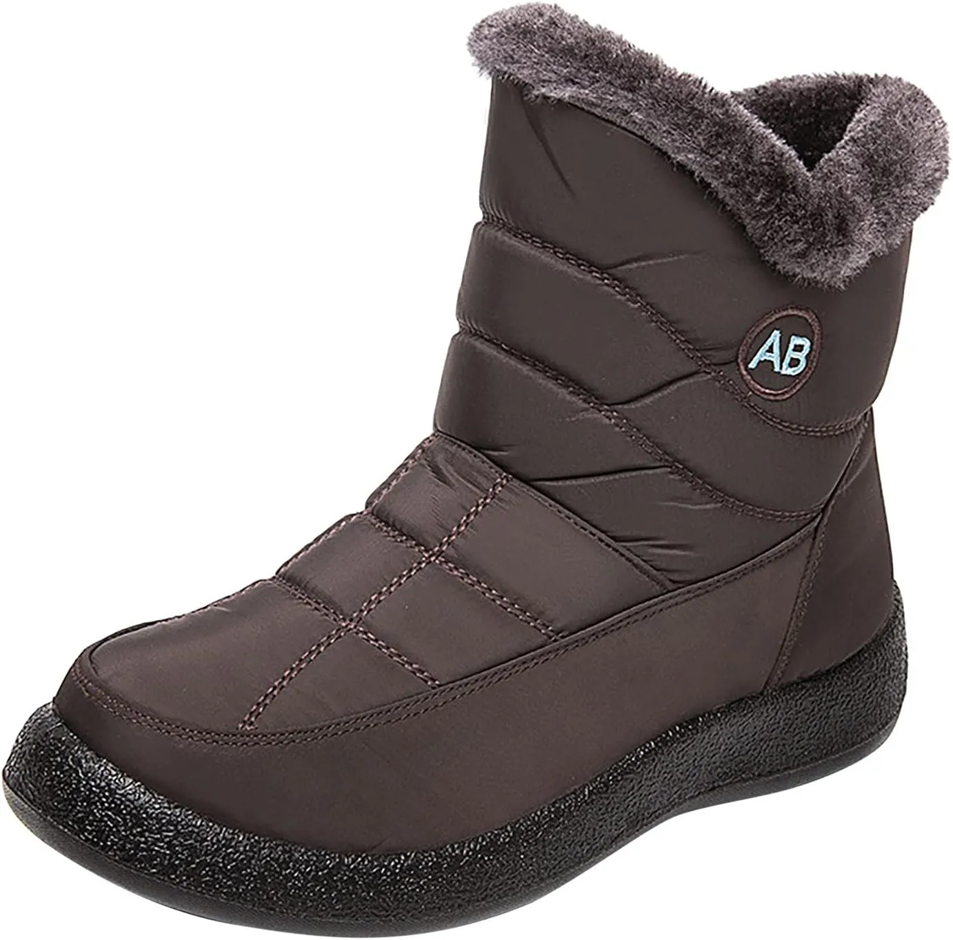 Womens Snow Boots Winter Boots for Women Waterproof Snow Winter Short Boots for Women Outdoor Flat Boots Keep Warm