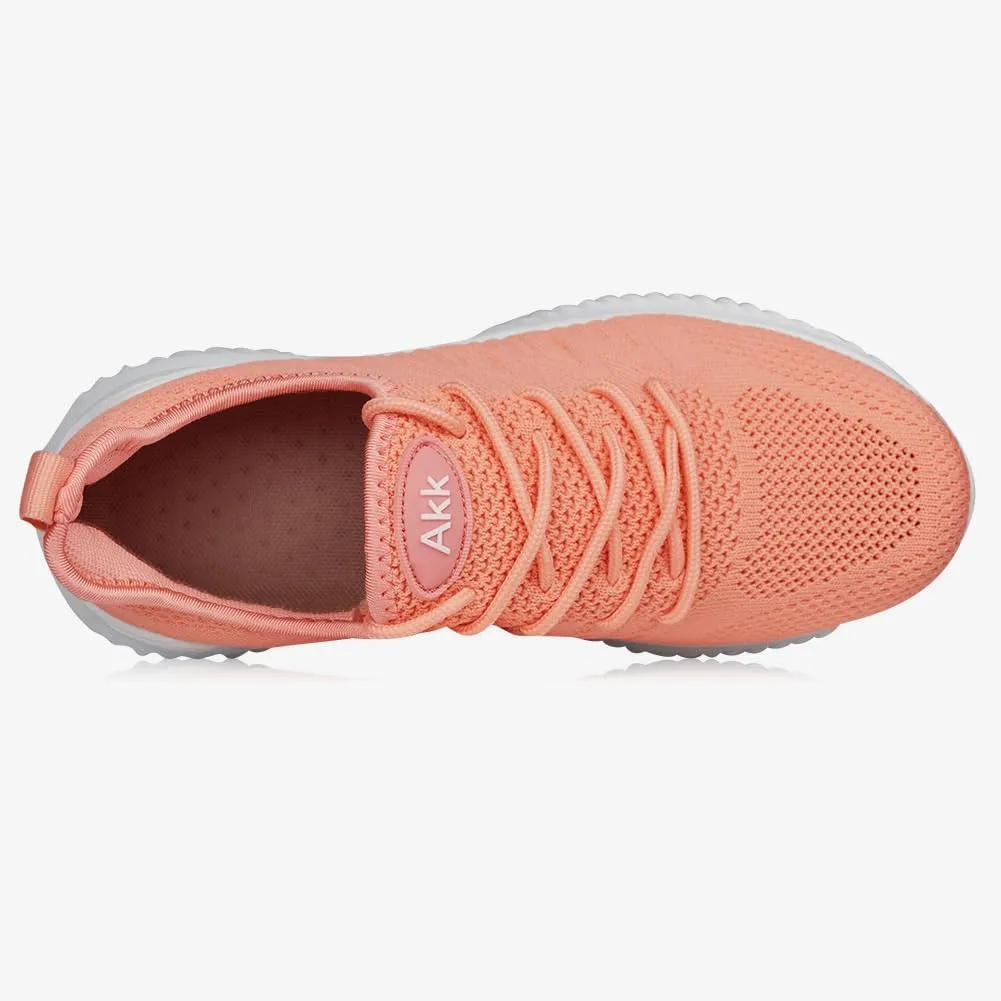 Womens Walking Tennis Shoes - Slip On Memory Foam Lightweight Casual Sneakers for Gym Travel Work