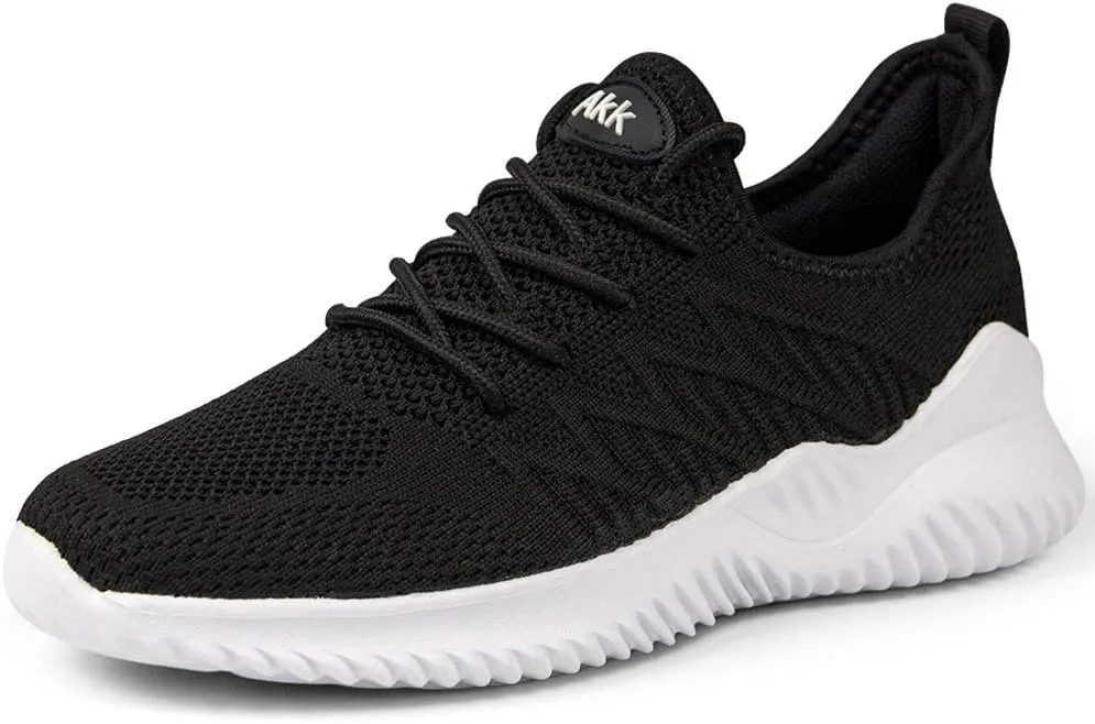 Womens Walking Tennis Shoes - Slip On Memory Foam Lightweight Casual Sneakers for Gym Travel Work