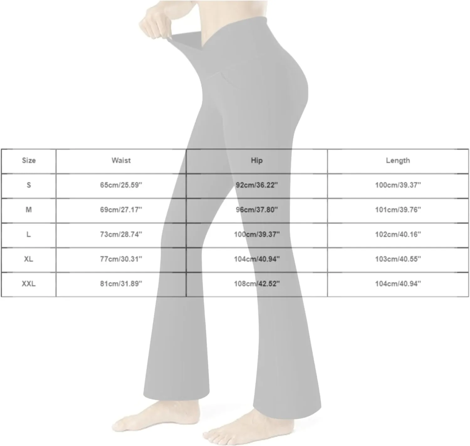 Yoga Pants Women with Pockets Stretch Straight Leg High Waist Compression Tummy Control Athletic Flare Leggings